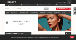 Desktop Screenshot of inglot.nl