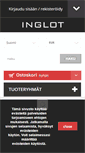 Mobile Screenshot of inglot.fi